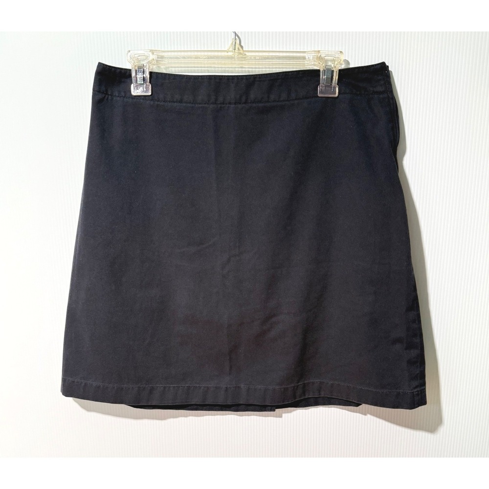 Unbranded Navy Skort Womens 12 Preppy Golf Tennis‎ Coastal Grandma Cotton Blend
